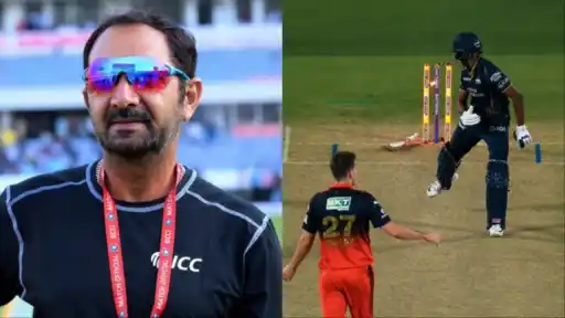 Sai Sudharsan hit-wicket dismissal controversy in RCB vs GT IPL 2026 Qualifier 1 — was he actually out? Anil Chaudhary explains the umpiring decision
