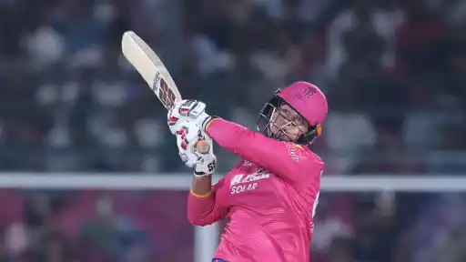 Vaibhav Sooryavanshi hit 30 sixes in powerplay overs during IPL 2026 and broke Abhishek Sharma record