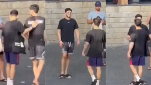 Virat Kohli trolling Shubman Gill's beard look in viral video ahead of RCB vs GT IPL 2026 Qualifier 1 in Dharamsala