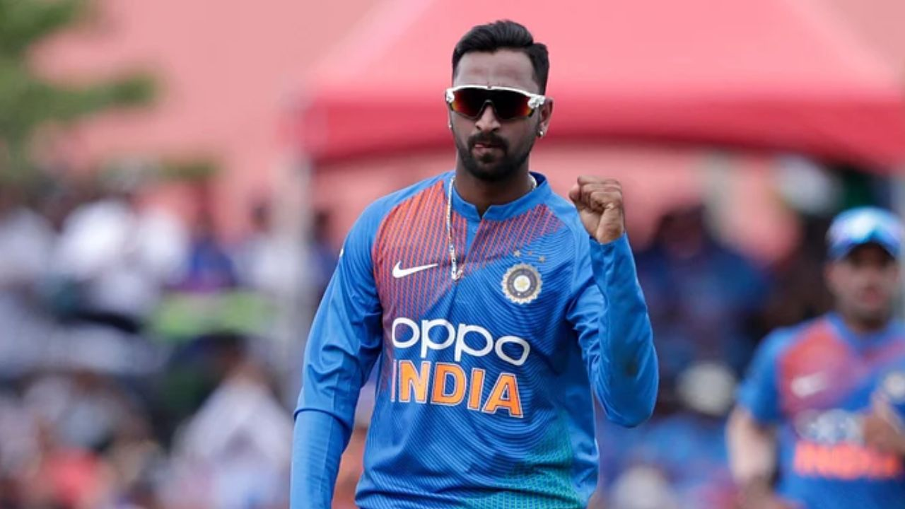 In the first place, we have Krunal Pandya