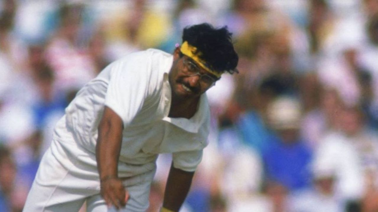 Narendra Hirwani -8/61 vs West Indies (Chennai, 1988)