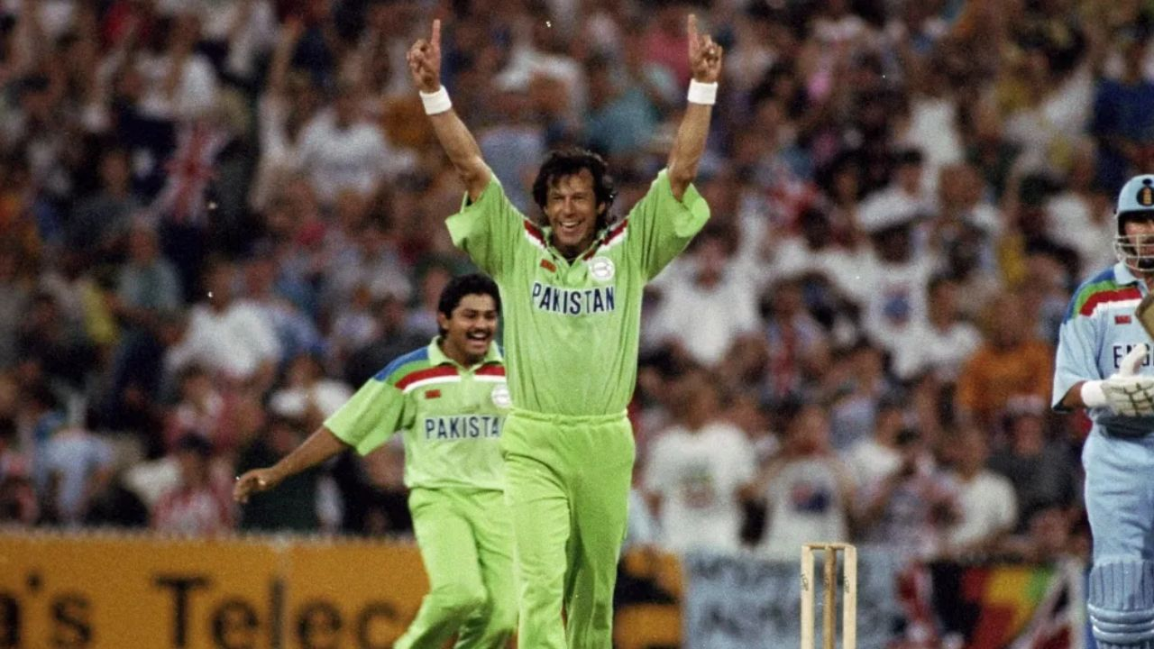former Pakistan captain Imran Khan