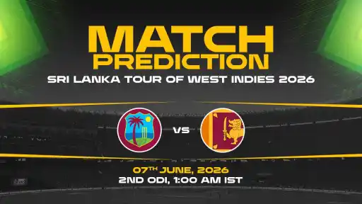 WI vs SL Match Prediction 2nd ODI — SL Favourites Expert Prediction & Toss Tip