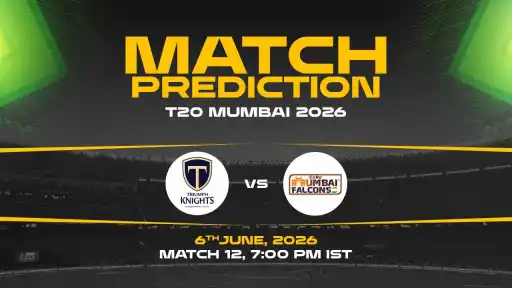 TKMNE vs SBMF Match Prediction T20 Mumbai 2026 Match 12 — SBMF Favourites Expert Prediction & Toss Tip
