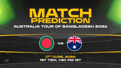 BAN vs AUS Match Prediction 1st T20I — BAN Favourites Expert Prediction & Toss Tip
