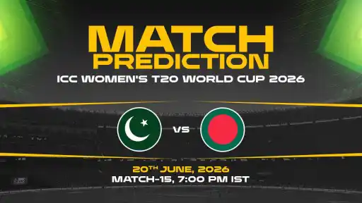 PAK-W vs BAN-W Match Prediction ICC Women's T20 World Cup 2026 Match 15 — PAK-W Favourites Expert Prediction & Toss Tip