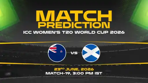 NZ-W vs SCO-W Match Prediction ICC Women's T20 World Cup 2026 Match 19 — NZ-W Favourites Expert Prediction & Toss Tip