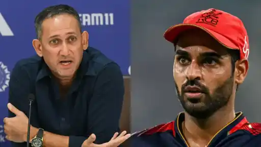 Ajit Agarkar on Bhuvneshwar Kumar