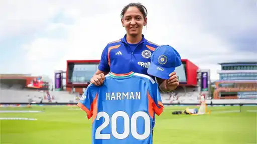 Harmanpreet Kaur 200 matches