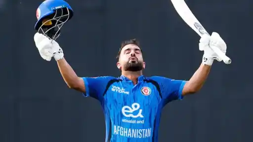 Hashmatullah Shahidi first ODI century
