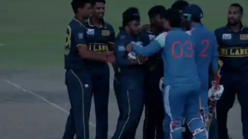 India and Sri Lanka A players engaged in heated on-field altercation during SL-A vs IND-A Tri-Nation Series 2026 Dambulla