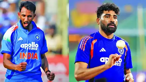 Mohammed Siraj and Prasidh Krishna