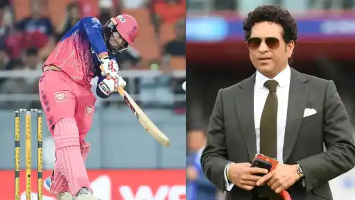 Vaibhav Suryavanshi and Sachin Tendulkar
