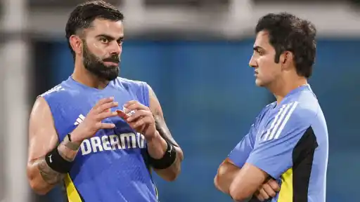 Virat Kohli and Gautam Gambhir