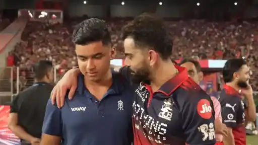 Virat Kohli meets Vaibhav Suryavanshi
