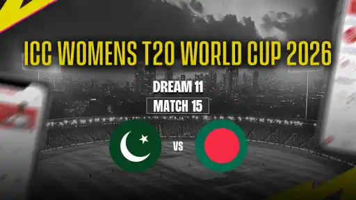 PAK-W vs BAN-W Dream11 Prediction Match 14 - Best Captain: Fatima Sana. VC: Juairiya Ferdous