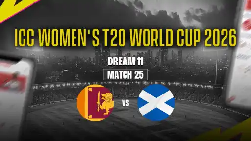 SL-W vs SCO-W Dream11 Prediction ICC Women's T20 World Cup 2026 Match 25 - Best Captain: Chamari Athapaththu. VC: Kathryn Bryce