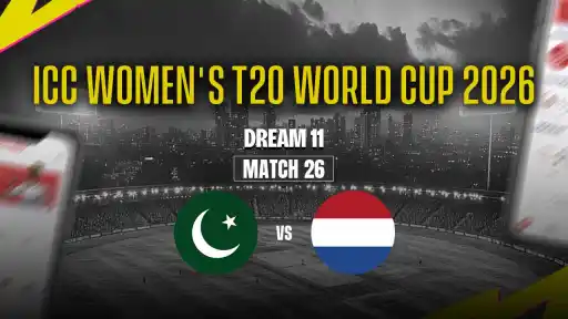 PAK-W vs NED-W Dream11 Prediction Match 26 - Best Captain: Fatima Sana. VC: Babette de Leede