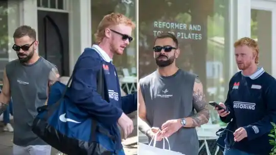 Virat Kohli spotted with RCB teammate Jordan Cox in London ahead of England Test debut against New Zealand 2026