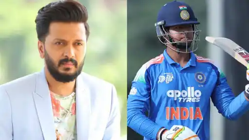 Riteish Deshmukh reacts to Vaibhav Sooryavanshi not playing after India T20I series loss to Ireland — celebrity cricket reaction 2025