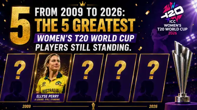 Five players who featured in both the 2009 inaugural and 2026 Women's T20 World Cup