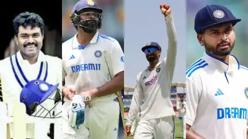 Complete stats list of Indian players who won Player of the Match on Test debut — from Manav Suthar to Rohit Sharma