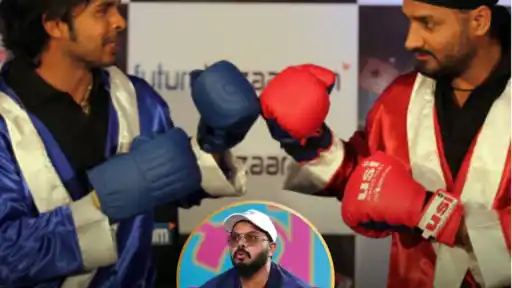 Sreesanth challenges Harbhajan Singh to a ring fight, with a throwback photo of the two together in India training kits