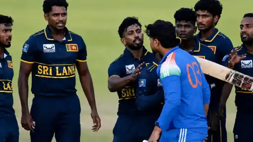 Vishen Halambage and Niroshan Dickwella of Sri Lanka A sanctioned after post-match confrontation with Vaibhav Sooryavanshi in Dambulla