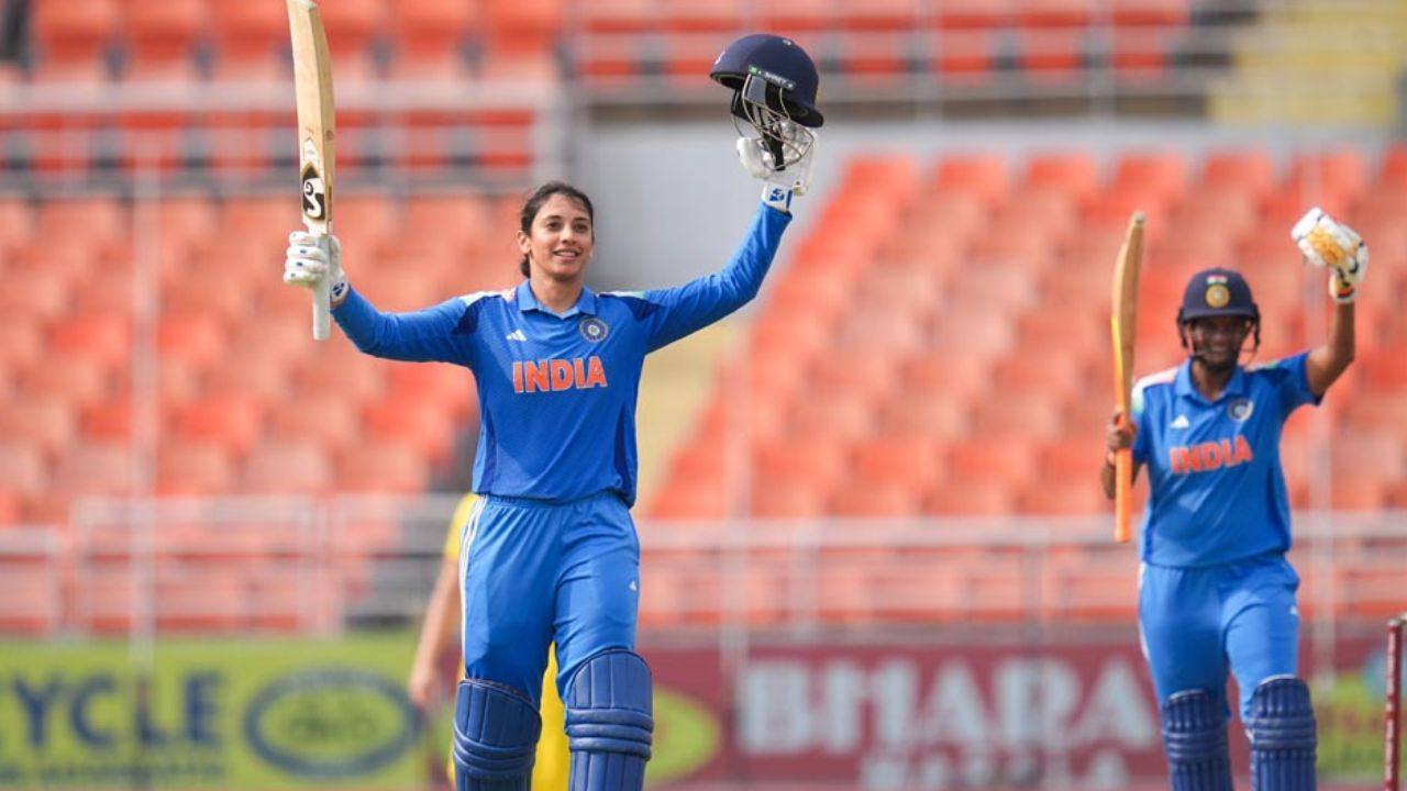 3. Smriti Mandhana's 117 Off 91 Balls vs Australia (2025)