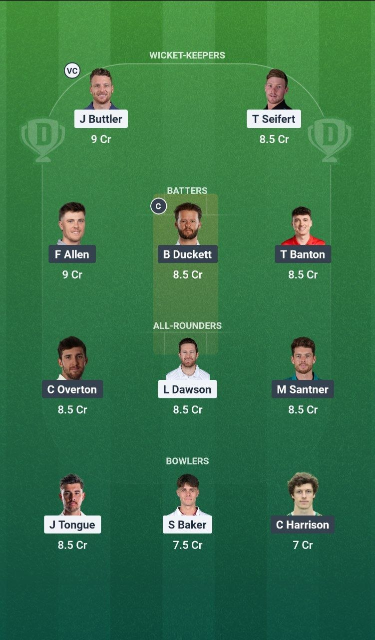 MSG vs TRT Match 14 Dream11 Team