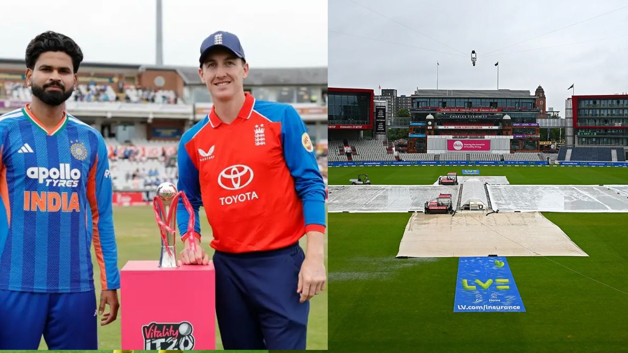 IND Vs ENG 2nd T20I Rain Threat In Manchester Know Weather Update IND Vs ENG 2nd T20I Rain Threat In Manchester Know Weather Update