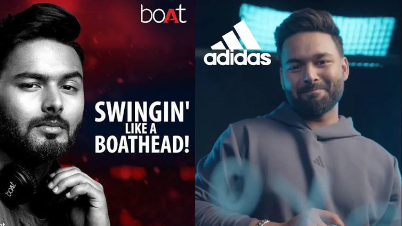 Rishabh Pant's brand&nbsp;endorsements 2026