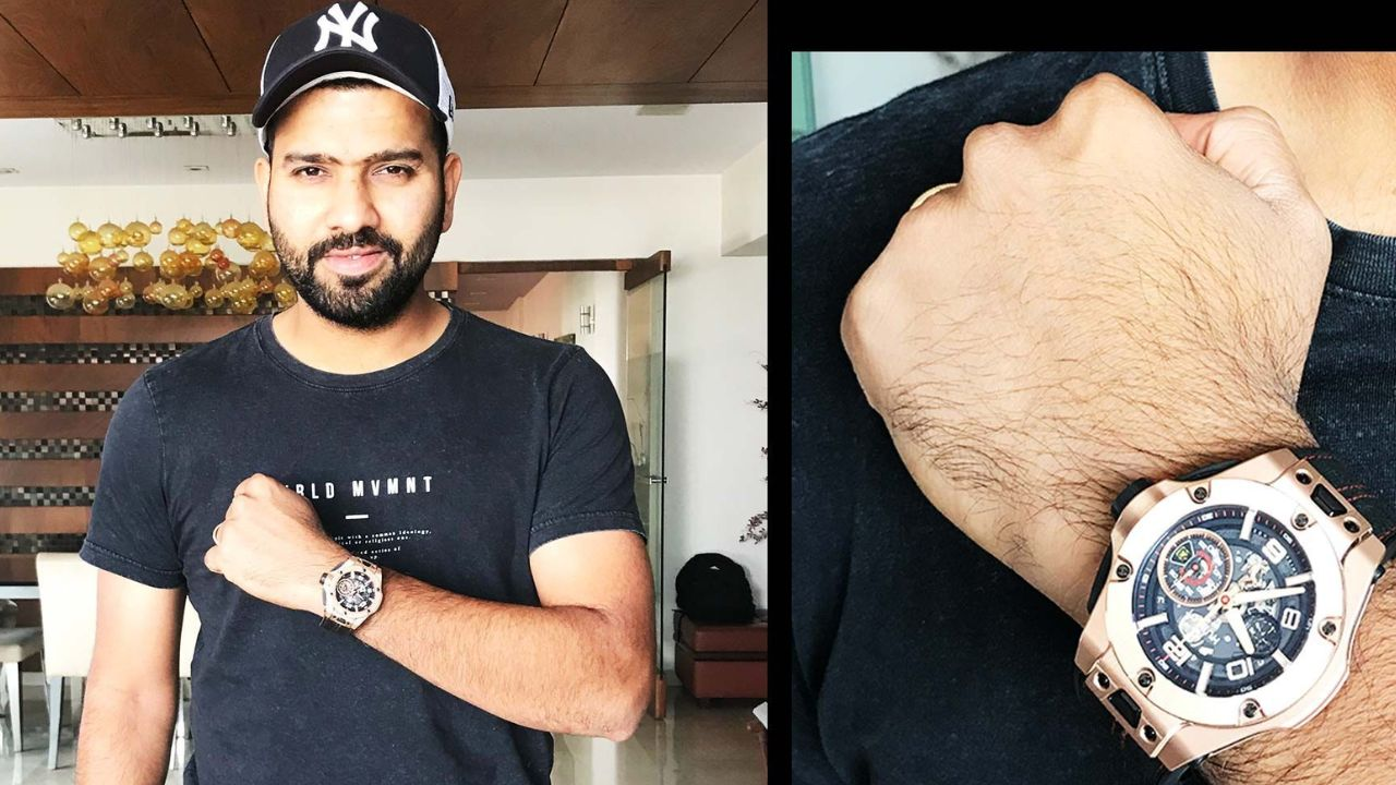 Rohit Sharma's watches collection