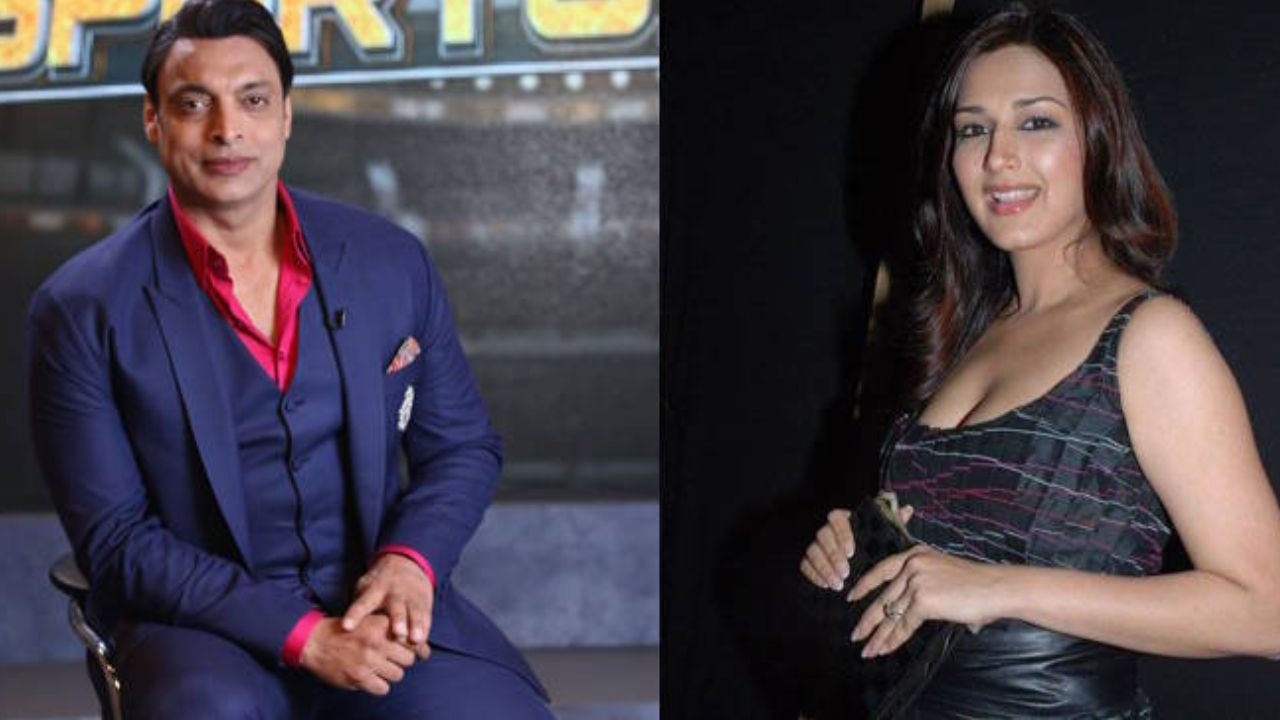 Shoaib Akhtar and Sonali Bendre