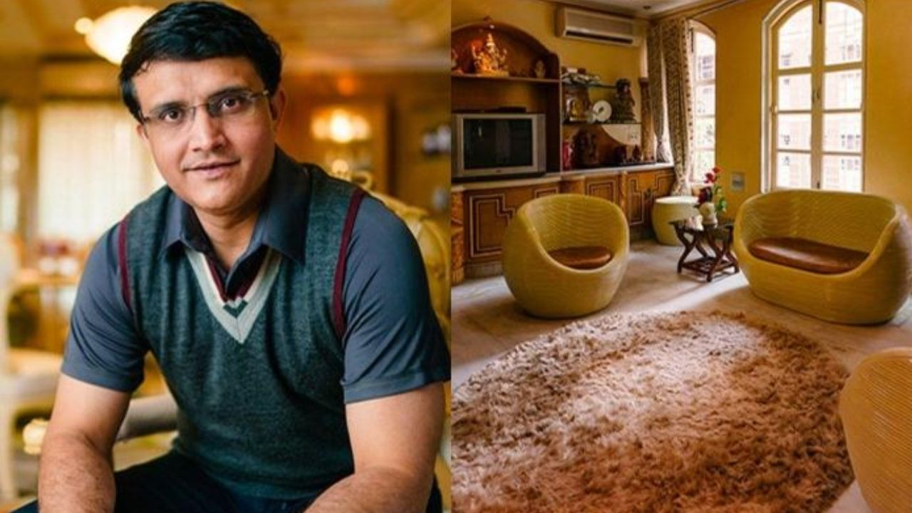 Sourav Ganguly's house and car collection