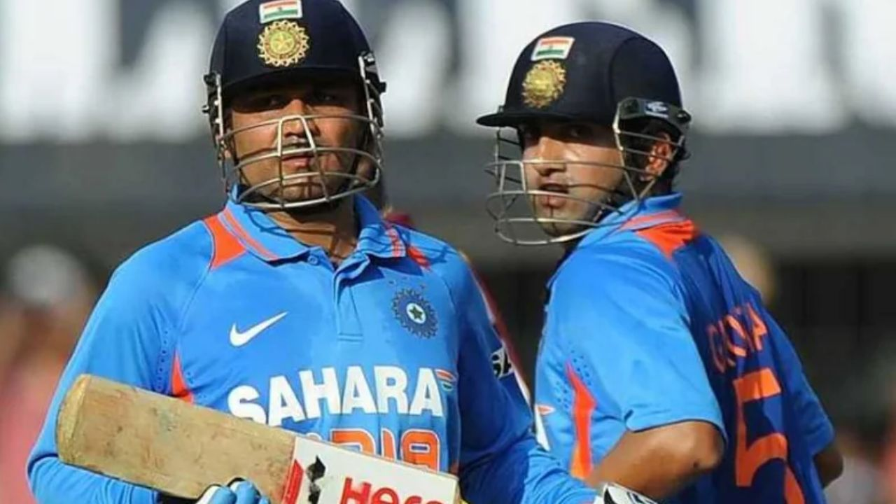 Virender Sehwag and Gautam Gambhir