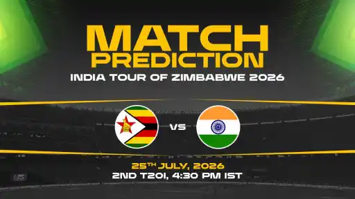 IND vs ZIM Match Prediction 2nd T20I — IND Favourites Expert Prediction & Toss Tip