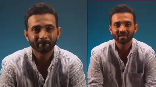 Ajinkya Rahane breaks down in tears while announcing his retirement from all-format international cricket after a 15-year career.