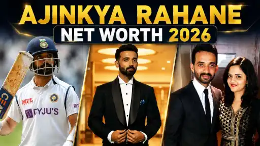 Ajinkya Rahane net worth 2026 — ₹80 crore fortune from IPL salary, endorsements, house, cars and business ventures