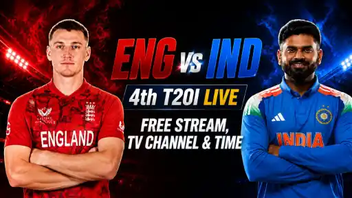 England vs India 4th T20I live streaming and TV channel guide — County Ground Bristol match tonight
