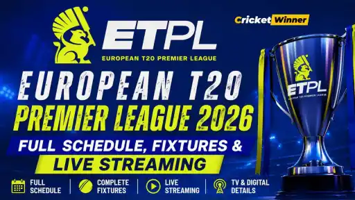 European T20 Premier League 2026 schedule — Faf du Plessis, Heinrich Klaasen headline ETPL opener August 26