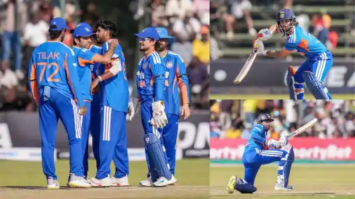 IND vs ZIM 2nd T20I Match Report