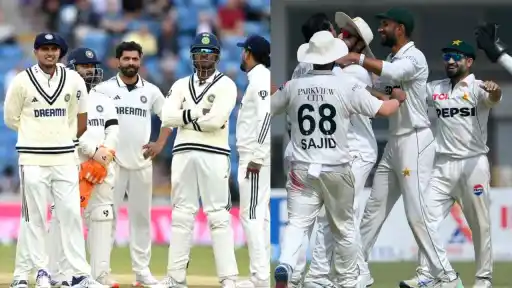 India and Pakistan in WTC ranking