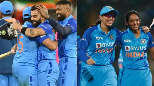 Indian men and women cricket team