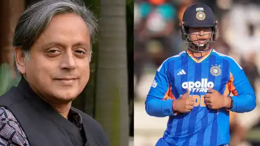 Shashi Tharoor's special message for Vaibhav Sooryavanshi after his maiden T20I fifty vs Zimbabwe