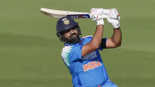 Rohit Sharma celebrates his century for India against England in the 3rd ODI at Lord's, July 2026