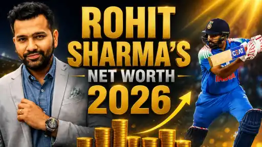 Rohit Sharma net worth 2026 — ₹214 crore fortune from IPL salary, endorsements, house, cars and business ventures