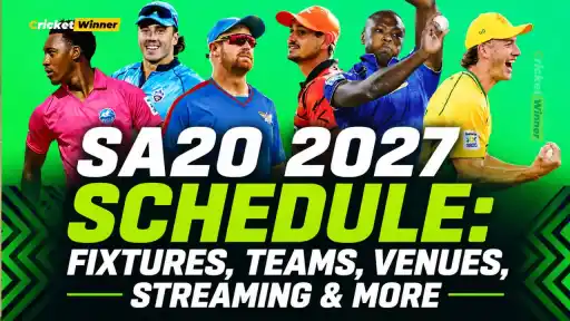 SA20 2027 schedule and live streaming guide — how to watch Season 5 for free in India