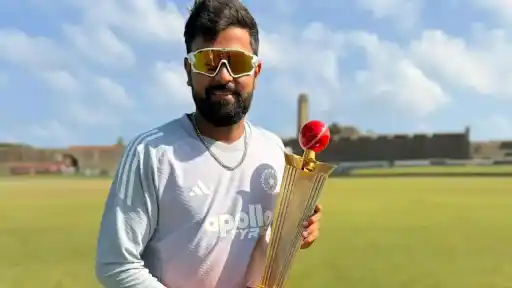 Saransh Jain, 33-year-old Madhya Pradesh all-rounder, earns maiden India Test call-up for Sri Lanka series