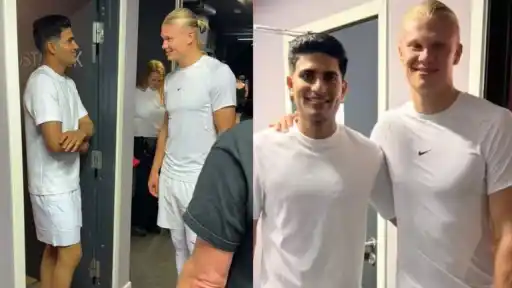 Shubman Gill's memorable meeting with Erling Haaland resurfacing on the football star's 26th birthday